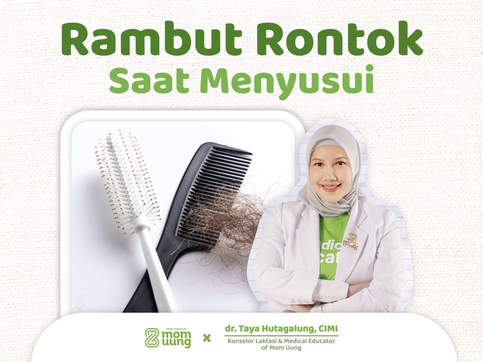 Rambut Rontok Saat Menyusui, Ini Penyebab dan Tips nya